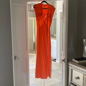 NWT Silk Ali Ro Coral Dress